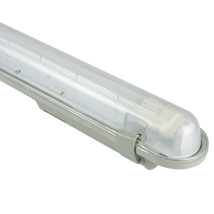 IP65 Ik08 Triproof Light T8 LED Tube Vapor-Tight Lighting Fixture for Industrial