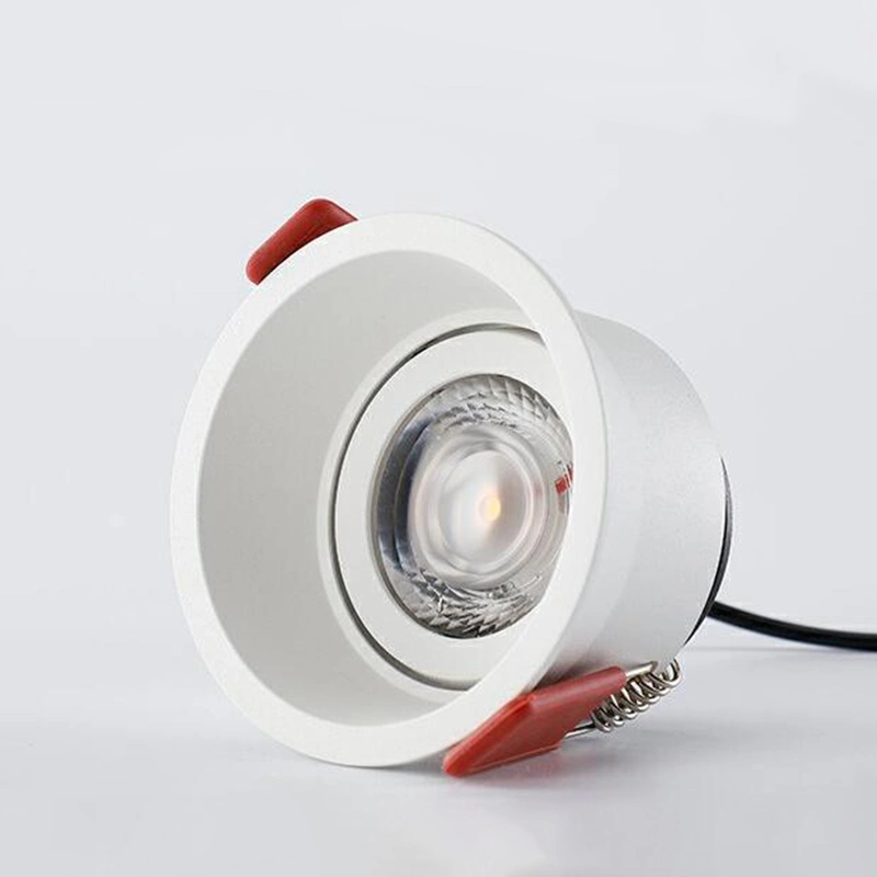 Adjustable Ceiling Recessed 6W/7W/10W/15W LED Downlight Fixture Deep Anti-Glare Spot Light