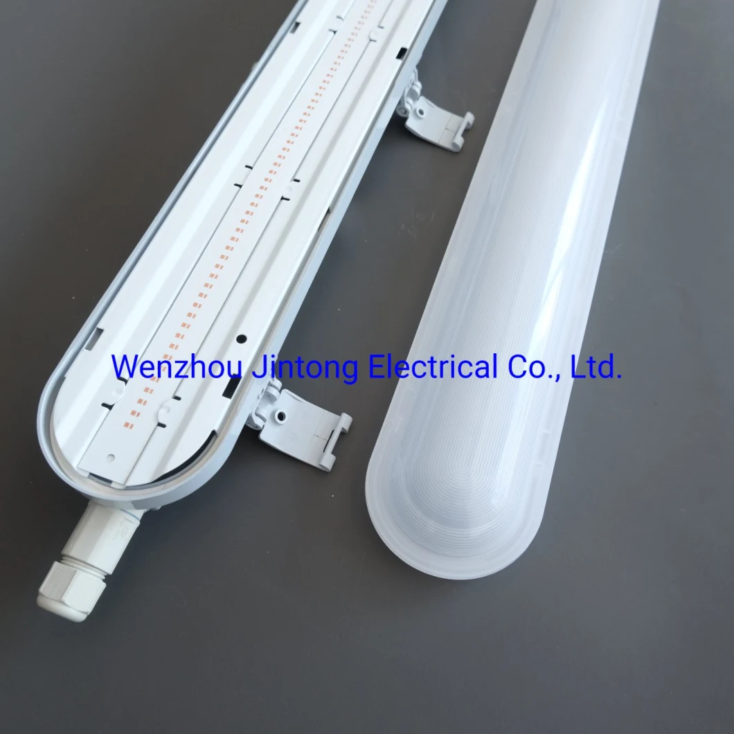 Waterproof IP65 4feet 40W Emergency Sensor LED Tri-Proof Tube Batten