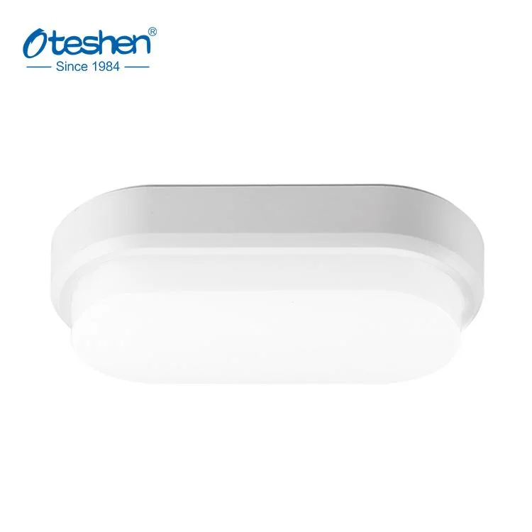 IP44 Oval LED Bulkhead Light 8W 12W Outdoor Wall LED Light