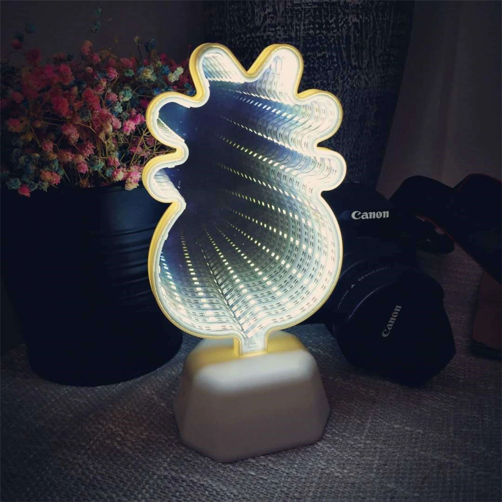 Mirror Table LED Lamp Flamingo Shape Bathroom Light